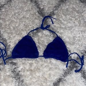 Plush lingerie Bikini Top